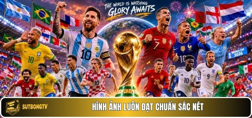Hình ảnh luôn đạt chuẩn sắc nét 
