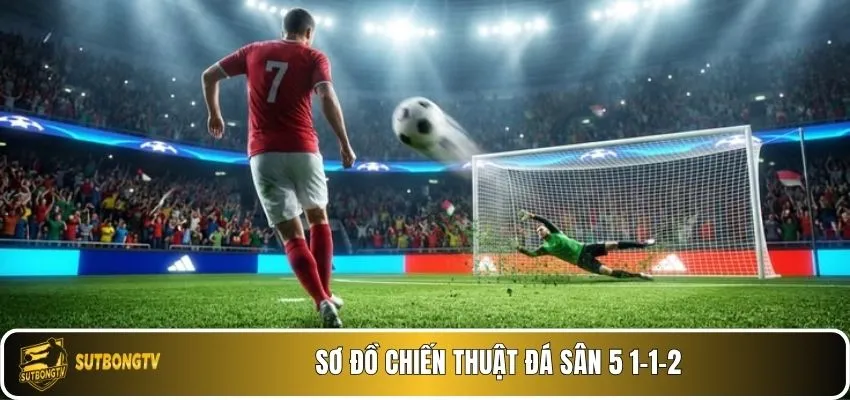 Sơ đồ chiến thuật đá sân 5 1-1-2.