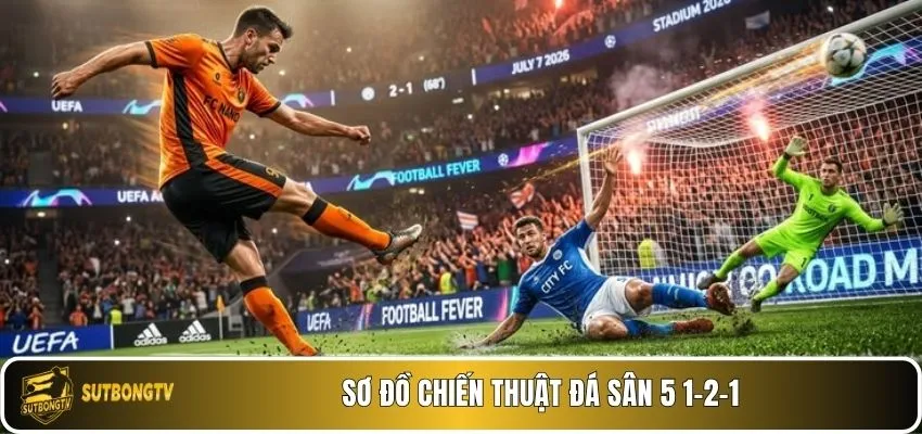 Sơ đồ chiến thuật đá sân 5 1-2-1