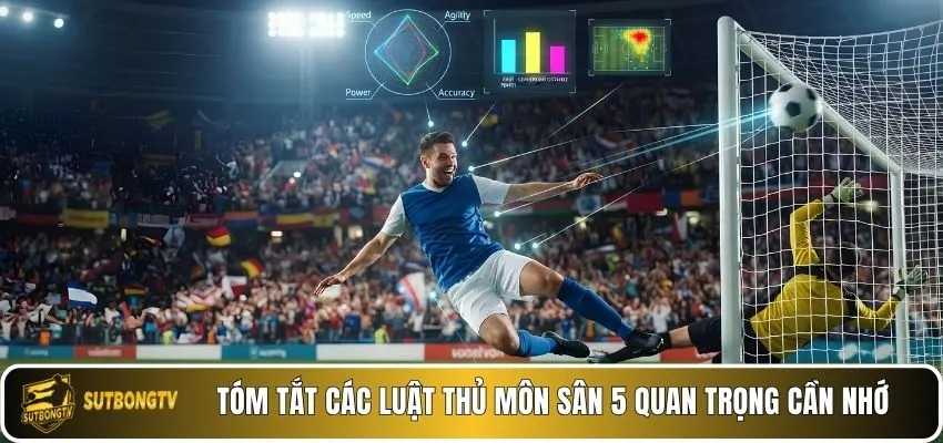 Tóm tắt các luật thủ môn sân 5 quan trọng cần nhớ.