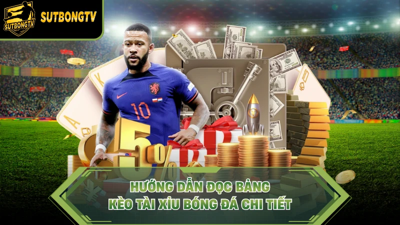 Hướng dẫn đọc bảng kèo tài xỉu bóng đá chi tiết