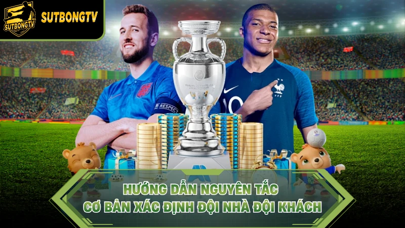 Hướng dẫn nguyên tắc cơ bản xác định đội nhà đội khách.
